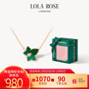 LOLA ROSE罗拉玫瑰常青藤孔雀石项链女【限定】生日礼物送女友