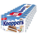 德国进口 Knoppers牛奶榛子巧克力威化饼干250g 五层夹心网红休闲零食糕点