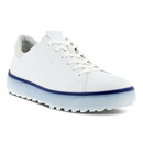 爱步（ECCO）GOLF TRAY 舒适透气 防水耐磨防滑 可拆卸鞋垫男士运动高尔夫球鞋 白色/ WHITE 标准42/US8-8.5
