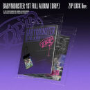 现货部分有特典 BABYMONSTER 1st FULL ALBUM DRIP 宝怪 专辑 正规1 ZIP LOCK 版+特典1张