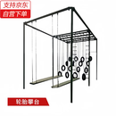 心壹成野外训练多人协作体能训练心理行为训练器材  轮胎攀台