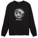 【9成新】范思哲（VERSACE）男士美杜莎头像印花装饰长袖休闲卫衣上衣服饰