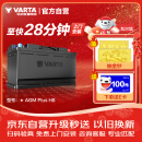 瓦尔塔（VARTA）汽车电瓶蓄电池启停 AGM H8 92AH 宝马/奥迪/奔驰/哈弗 以旧换新