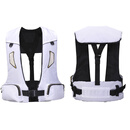 OEING救生衣钓鱼便携成人大浮力矶钓海钓马甲男女游泳夏款路亚背心 白色 均码【90-220斤可穿】可调节大小