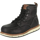 KEEN Utility 男式 San Jose 6 英寸合金鞋头坡跟工作靴  黑色 Black/Caramel Cafe 10