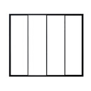 春禄定制钛镁铝合金极窄边框三联动长虹玻璃推拉门吊轨厨房阳台无下轨 极窄边框三轨地轨708/㎡