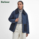 Barbour Dalroy女士绗缝夹克 深蓝色 M (12)
