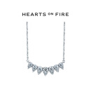 周大福HeartsOnFire赫兹斐亚Aerial系列18K金钻石项链HOF可选生日礼物 UU4680 18K白 40cm
