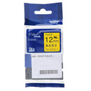 兄弟（brother）标签打印耗材TZe-631黄底/黑字工业标签打印机色带 原装耗材12mm