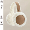玖慕（JIUMU）女士耳罩保暖耳套护耳罩可折叠耳朵套耳包耳暖耳帽冬季耳捂子女 礼盒装 RZ010 驼色