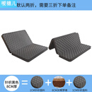 粽垫 硬床垫椰棕垫床垫椰棕床垫偏硬折叠棕垫1.8m1.5米天然棕榈床垫硬垫定做 黑色8cm厚【折叠】无胶3E棕 2000mmX2200mm