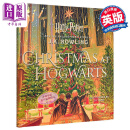 预售 霍格沃茨的圣诞节 哈利波特与魔法石官方绘本小说 Christmas at Hogwarts 英文原版 Ziyi Gao Harry Potter JK罗琳