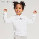 TOMMY HILFIGER汤米童装卫衣春秋季新品女童时尚连帽卫衣中大童上衣外套 白色 155 /76【建议身高158-170cm】