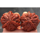 喜吟福天然正奔核桃大奔把玩瓣三菱文玩异形麻手盘狮子头麒麟纹 天然正奔44-46mm 20mm以上