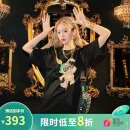 MLB生肖兔印花T恤3ATSQ0131-50BKS洋基队/黑色M