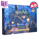 哈利波特立体书 哈利波特的霍格沃茨之旅 英文原版 Harry Potter's Journey to Hogwarts Pop Up Book 哈利波特周边 圣诞节日礼物