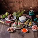 璐坊上海粽王 新鲜现做传统手工鲜肉粽蛋黄肉粽 240g*10只 十只经典装1(10鲜肉)