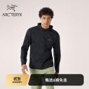 ARC’TERYX始祖鸟 INCENDO AIRSHELL HOODY 轻量 男子 防风夹克 Black/黑色 M