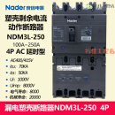 NDM3L-250/4300C 漏电塑壳断路器4极 AC型 延时型 100A 4p