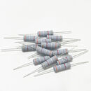 定制5W碳膜5%色环直插电阻1R10R100R1K10K100K1M2.2R47R4.7K 5W 100R 5%  (10只