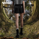 EVISU 2022年春夏 女士纸袋型花苞腰短裤2ESGNW2SH206FFCT 黑色 M