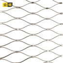金蝎304不锈钢卡扣绳网动物园笼舍钢丝网鸟语林安全防坠防护网3.0mm粗