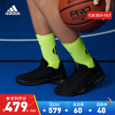 adidas阿迪达斯官方Pro Bounce 2018 Low男子团队款实战篮球鞋FW0905 黑色 42(260mm)