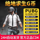 PUBG绝地求生Steam版G币游戏CDK兑换码吃鸡游戏币官方皮肤点券礼物兑换 PUBG【11200 G币】 兑换码一经发送，不退换