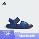 adidas ADILETTE SANDAL休闲凉鞋男小童儿童阿迪达斯轻运动 皇家蓝/绿/深蓝 29码