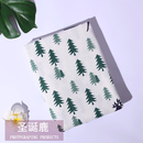 嘉枝鹿桌布布艺棉麻小清新长方形餐桌布茶几布台布ins风书桌布学生宿舍 圣诞鹿 100*150cm