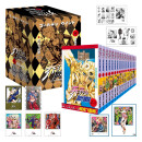 漫画 JOJO的奇妙冒险 乔乔的奇妙冒险 第五部·黄金之风（共16卷）赠送贴纸2张、全彩明信片5张 乔鲁诺·乔巴纳 日本动漫 日本漫画 热血动漫