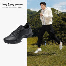 爱步（ECCO）BIOM 明星同款运动鞋男透气户外缓震跑鞋 健步C系列800424 黑色42