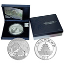 上海集藏 中国金币2015年熊猫金银纪念币 1公斤银币精制币