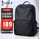高尔夫（GOLF）双肩包男士旅行背包15.6/16英寸电脑学生书包防泼水通勤出差背包