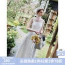 范思蓝恩法式白色吊带连衣裙女夏季2024新款高级感气质长裙12048 象牙白 S