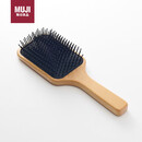 无印良品（MUJI）水青冈头皮护理发梳 外出旅行便携 梳子  全长约22cm