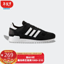 adidas阿迪达斯官网三叶草ZX 700男女经典复古休闲跑步鞋BY9264 黑/白 41