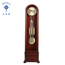 北极星落地钟 高档实木座钟欧式时尚现代客厅立钟机械钟装饰钟 2031德国赫姆勒十二音机芯