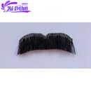 山头林村假胡子仿真假胡须男士戏剧粘贴胡须化妆舞台道具扮演中老年老爷爷 黑色上胡