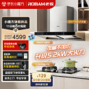 老板（Robam）领航家抽油烟机D3S欧式顶吸双腔变频24大风量家用燃气灶吸油烟机挥手灶具套装60D3S套装（天然气）