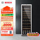 博世（BOSCH）红酒柜家用 恒温酒柜120支装葡萄酒柜 电脑控温 抗紫外线玻璃 KSW30V80TI 385L