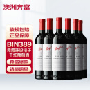 奔富（Penfolds）BIN389赤霞珠设拉子红葡萄酒 澳洲原瓶进口红酒750ml*6（木塞）