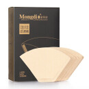 Mongdio 咖啡滤纸 100片滴漏式美式咖啡机手冲咖啡过滤纸102型
