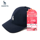 哈吉斯（HAZZYS）配饰 街头显脸小情侣棒球帽AAAZ1C3A005 深藏青色DN 均码