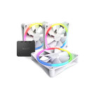 NZXTF120 RGB DUO TRIPLE PACK & RGB Controller [White] PC机箱风扇3台 RF-D12TF-W1 FN1831