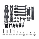PZXFPV穿越机MGC MAK4碳纤维机架5寸6寸7寸mark4无人机花式 定制款 10分钟续航 机架(含黑色打印件) MGC MAK4 5寸