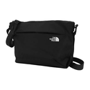 The North Face北面户外印花LOGO尼龙单肩斜挎包男女同款 黑色 均码约26.5*23*9cm