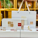 仟山月福鼎白茶2012年正宗老白茶紧压贡眉小方片180g一条翻盖礼盒 2015年老白茶一盒200克40片搭配一个手提袋