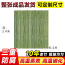 临雅竹篱笆围栏栅栏菜园围墙护栏户外庭院花园防腐碳化竹屏风隐私遮挡 原漆青竹 高2.4米X长2米