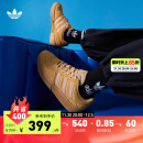 adidas「面包鞋」阿迪达斯官方三叶草COURTIC男女麂皮运动板鞋 芥末黄 42(260mm)